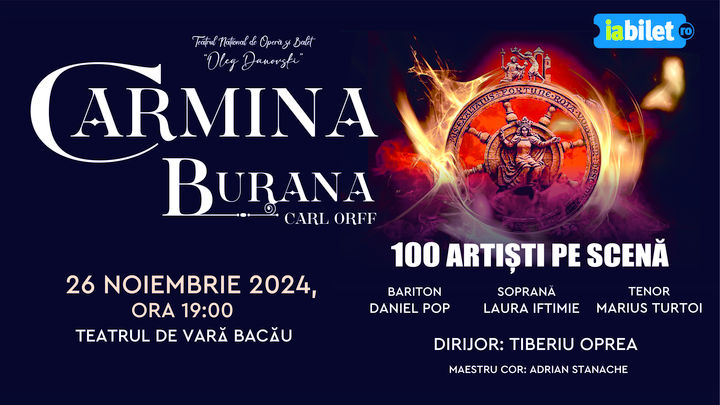 Bacău: CARMINA BURANA by Carl Orff