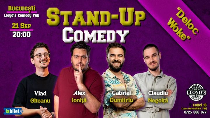 Stand-up Comedy cu Dumitriu, Olteanu, Ioniţă & Claudiu