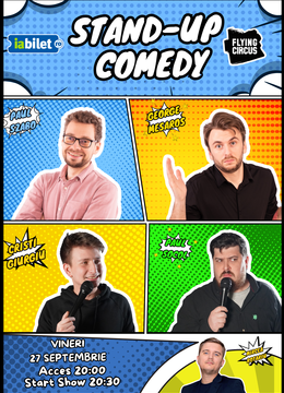 Cluj-Napoca: Stand-Up Comedy Show Show @ Flying Circus Cluj