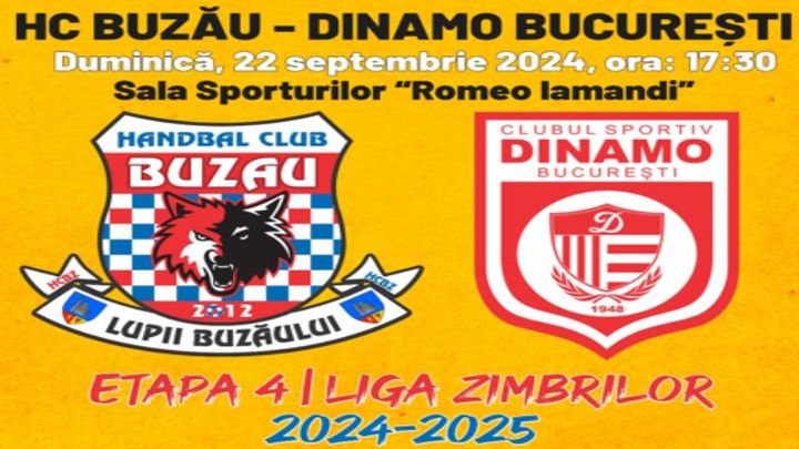 Buzau: HC Buzau vs. Dinamo Bucuresti