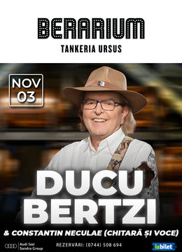 Iași: Concert Ducu Bertzi