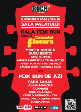 Rock FM prezinta FOLK BUN la Sala Palatului