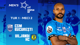 EHF European Cup - Round 1, Game 2 - CSM București vs Viljandi HC