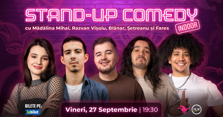 The Fool: Stand-up comedy cu Mădălina Mihai, Răzvan Vișoiu, Marian Blănar, Sorin Șetreanu, Fares