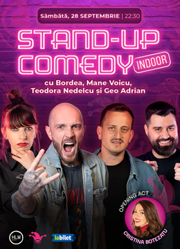 The Fool: Stand-up comedy cu Bordea, Mane Voicu, Geo Adrian, Teodora Nedelcu