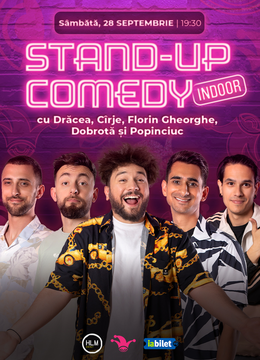 The Fool: Stand-up comedy cu Drăcea, Cîrje, Alex Dobrotă, Florin Gheorghe, Mirel Popinciuc