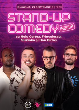 The Fool: Stand-up comedy cu Nelu Cortea, Frînculescu, Mukinka și Dan Birtaș