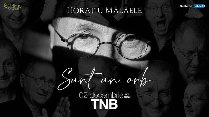 Bucuresti: Horatiu Malaele - Sunt un Orb @ TNB - ora 18:00