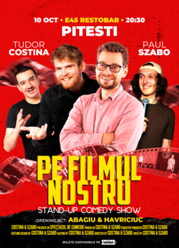 Pitesi: Stand-Up Comedy cu Szabo si Costina