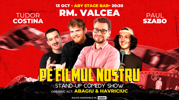 Ramnicu Valcea: Stand-Up Comedy cu Szabo si Costina