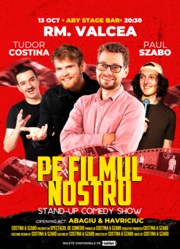 Ramnicu Valcea: Stand-Up Comedy cu Szabo si Costina