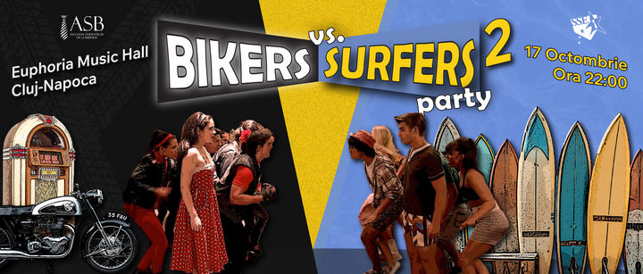 Cluj-Napoca: Bikers vs Surfers Party 2