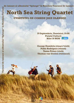 Bistrita: North Sea String Quartet - Cvartetul de Coarde Jazz Olandez