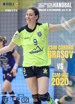 Brasov: Handbal CSM Corona Brasov – CSM Iasi 2020