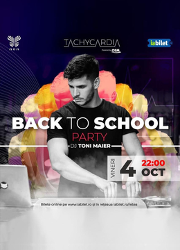 Cluj-Napoca: Back To School Party - Tachycardia Powered by OSM