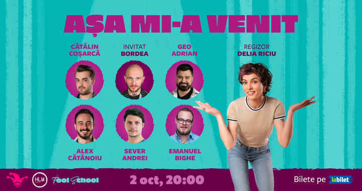 The Fool: Așa mi-a venit! | Show de comedie on the spot