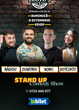 Stand-up Comedy cu Dumitriu, Rădoiu, Nonic & Botezatu