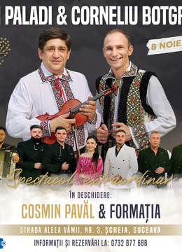 Suceava: Concert Ion Paladi si Corneliu Botgros