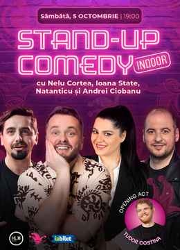 The Fool: Stand-up comedy cu Nelu Cortea, Natanticu, Andrei Ciobanu ș Ioana State