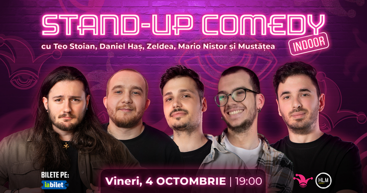 The Fool: Stand-up comedy cu Teo Stoian, Daniel Haș, Răzvan Zeldea, Mario Nistor și Vladimir Mustățea