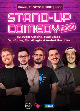 The Fool: Stand-up comedy cu Tudor Costina, Paul Szabo, Dan Birtaș, Teo Abagiu și Andrei Havriciuc