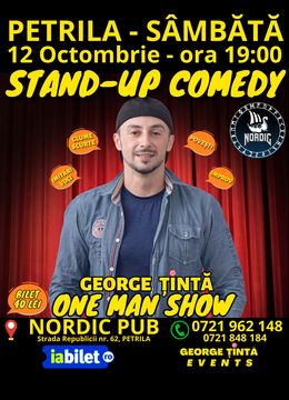 Petrila: Stand-up Comedy cu George Țintă @ Nordic Pub