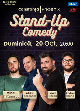 Constanta: Stand-up comedy cu Oprea, Călina, Borândel și Trifănescu