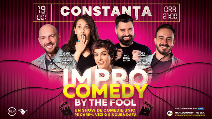 Constanța: "Impro Comedy by The Fool" - Show de comedie unic