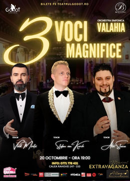 Trei Voci Magnifice - Concert Miriță, Korch, Stoica & Orchestra Valahia