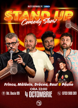 Stand up Comedy cu Frînculescu, Mălăele, Drăcea, Raul Gheba - Florentin Păune