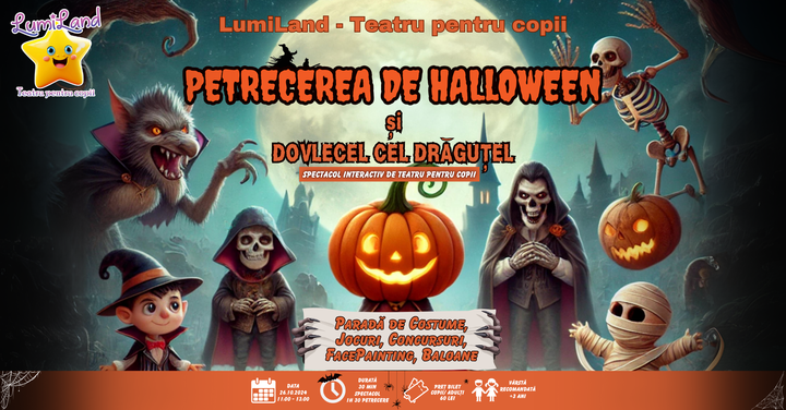 Petrecerea de Halloween si Dovlecel Cel Dragutel