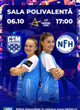 EHF Champions League - Runda 4: CSM București vs Nykobing Falster Handbold