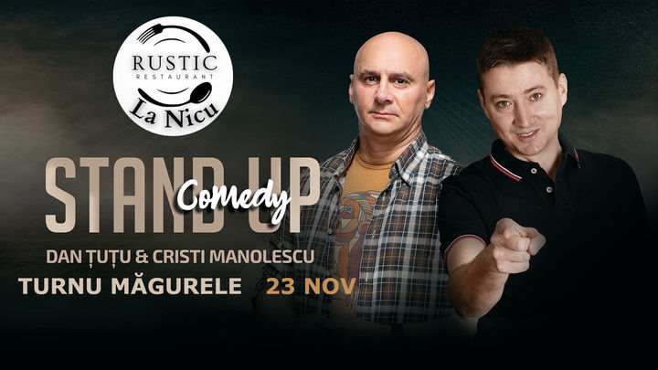 Turnu Măgurele: Stand-up Comedy - Dan Tutu si Cristi Manolescu