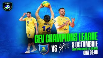 Brasov: Volei masculin CSM Corona Brasov – Volley Schönenwerd