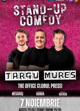 Targu-Mures: Stand-up Comedy Show | @Office Clubul Presei