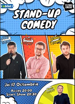 Cluj-Napoca: Stand-Up Comedy Show | @Flying Circus