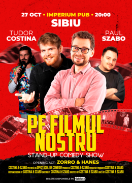 Sibiu: Stand-Up Comedy cu Szabo si Costina | @Imperium Pub