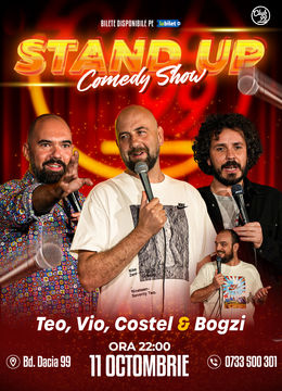 Stand up Comedy cu Teo, Vio, Costel - Bogzi la Club 99