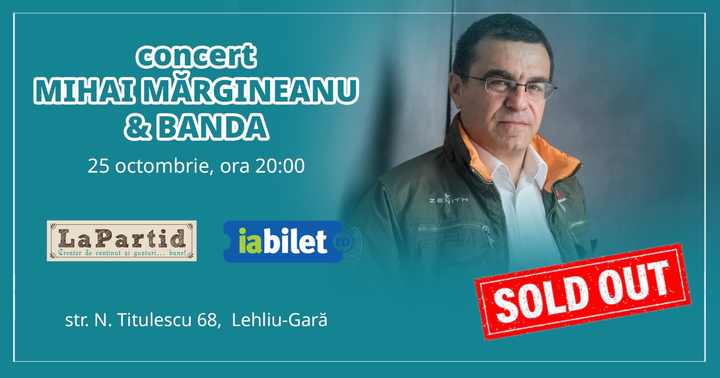 Lehliu-Gară: Mihai Mărgineanu & Banda la Partid!