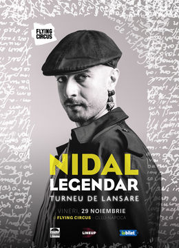 Cluj-Napoca: Nidal | Lansare de album "Legendar"