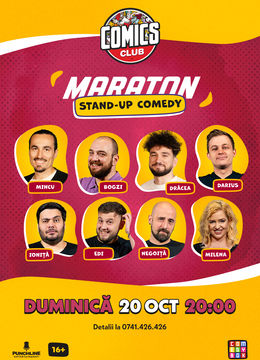 Stand-up MARATON la ComicsClub!