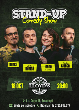 Stand-up Comedy cu Mincu, Mirică, Luiza & Giurcă