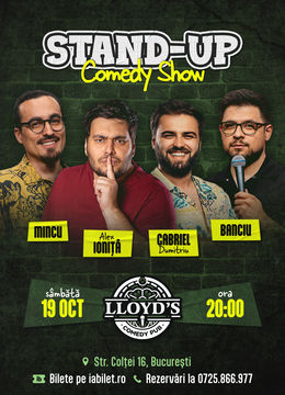 Stand-up Comedy cu Mincu, Banciu, Ioniţă & Dumitriu