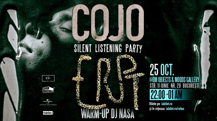 Cojo – Erupt (Silent Listening Party) ORA 22:00