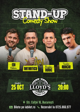 Stand-up Comedy cu Natanticu, Nonic, Rădoiu & Abagiu