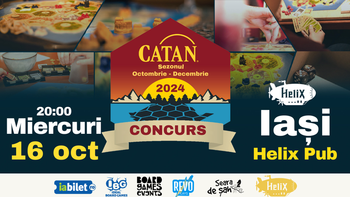 Iasi: Concurs de Catan @ Board Games Events