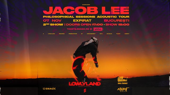 JACOB LEE - PHILOSOPHICAL SESSIONS ACOUSTIC TOUR