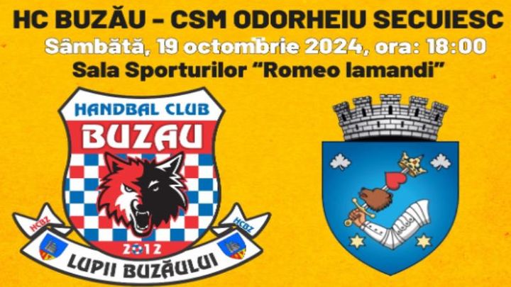 Buzau: HC Buzau vs. CSM Odorheiu Secuiesc