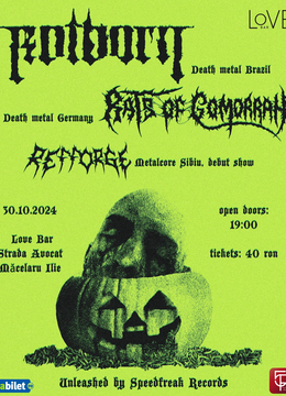 Sibiu: Rotborn X Rats Of Gomorrah @ Love Bar