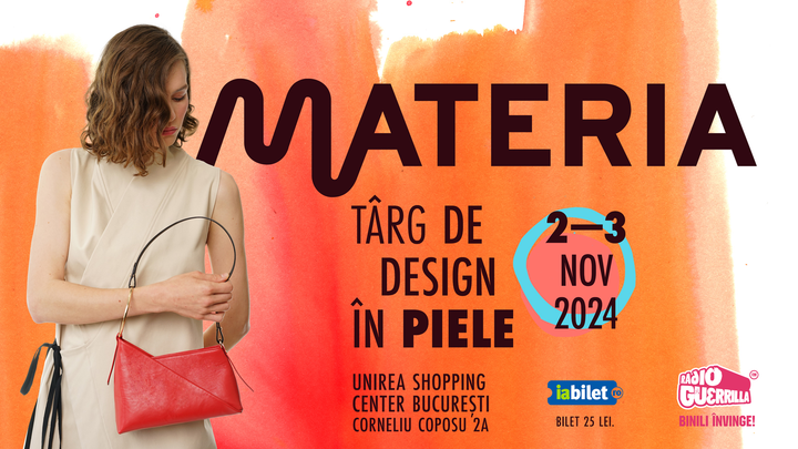 MATERIA târg de design piele 2024, ediția a 7-a